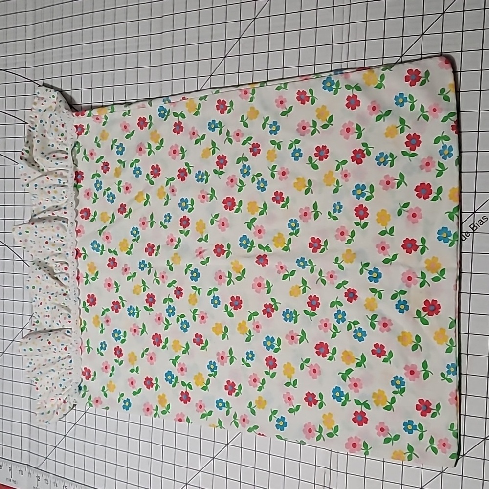 Vintage Royal Cannon Flower Confetti Pillow Case 70s‎ Preloved #2